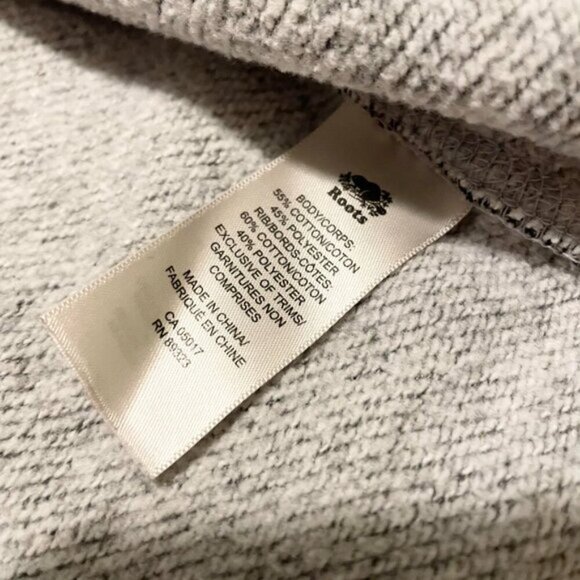 Roots Gray Kids Hoodie 9-10y Size Large - Picture 12 of 16